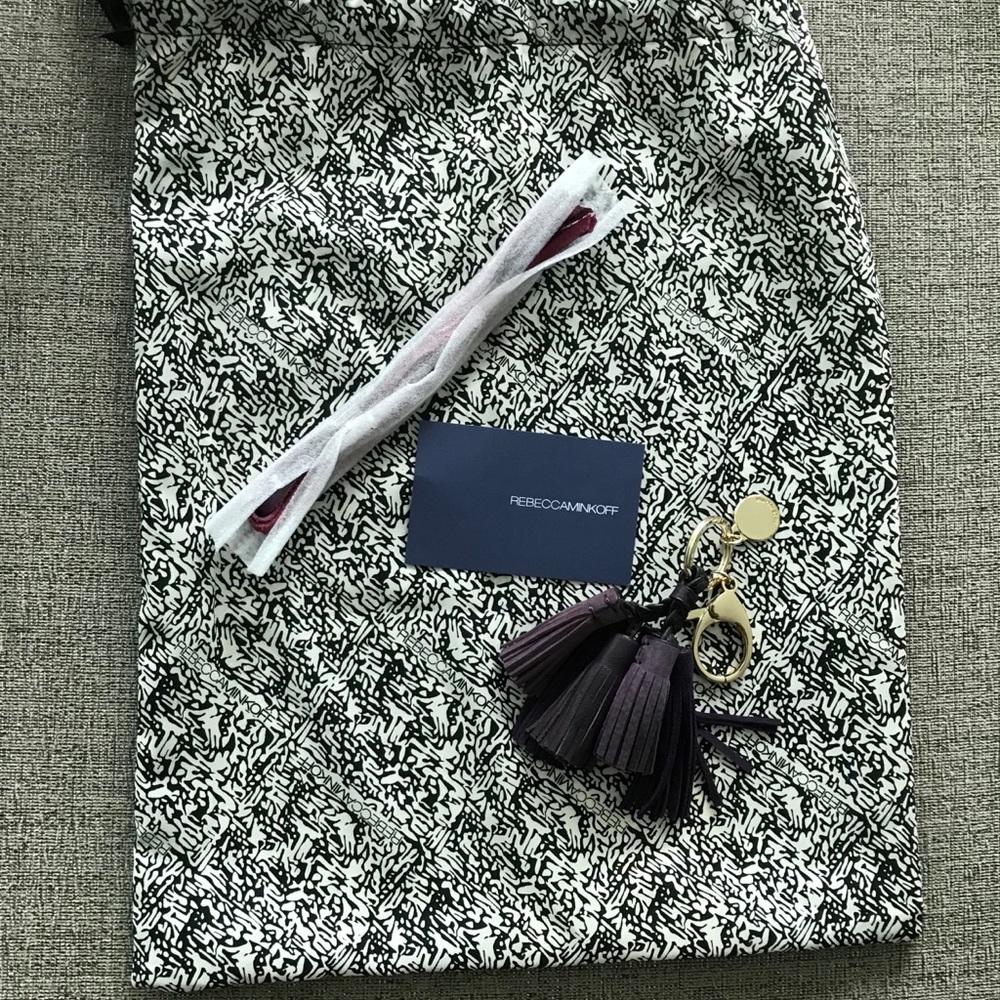 NWOT💕Rebecca Minkoff Crossbody Plum - Picture 7 of 8